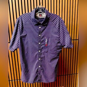 Helly Hansen Checkered Men's Shirt Size Medium